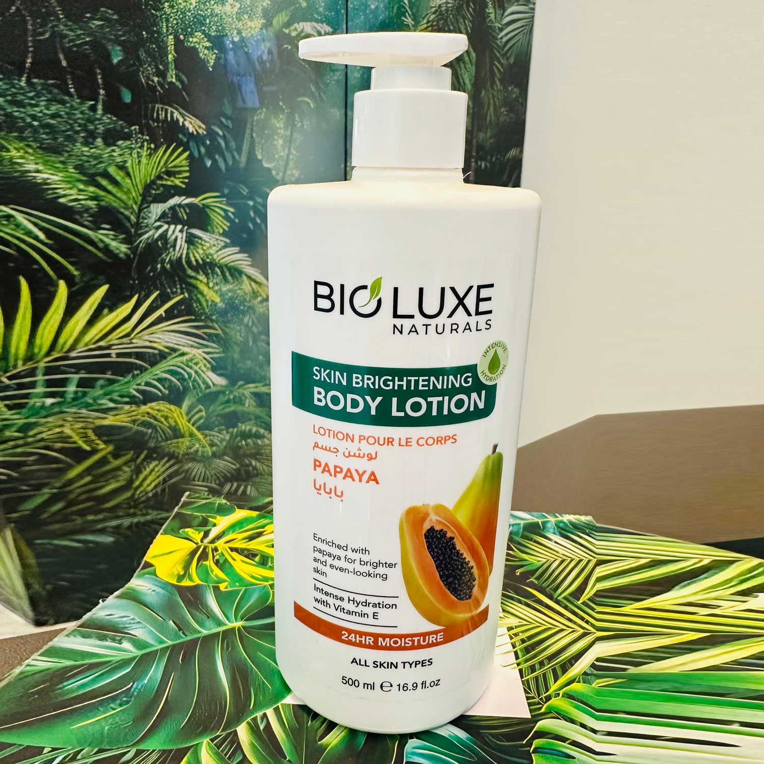 body lotion papaya